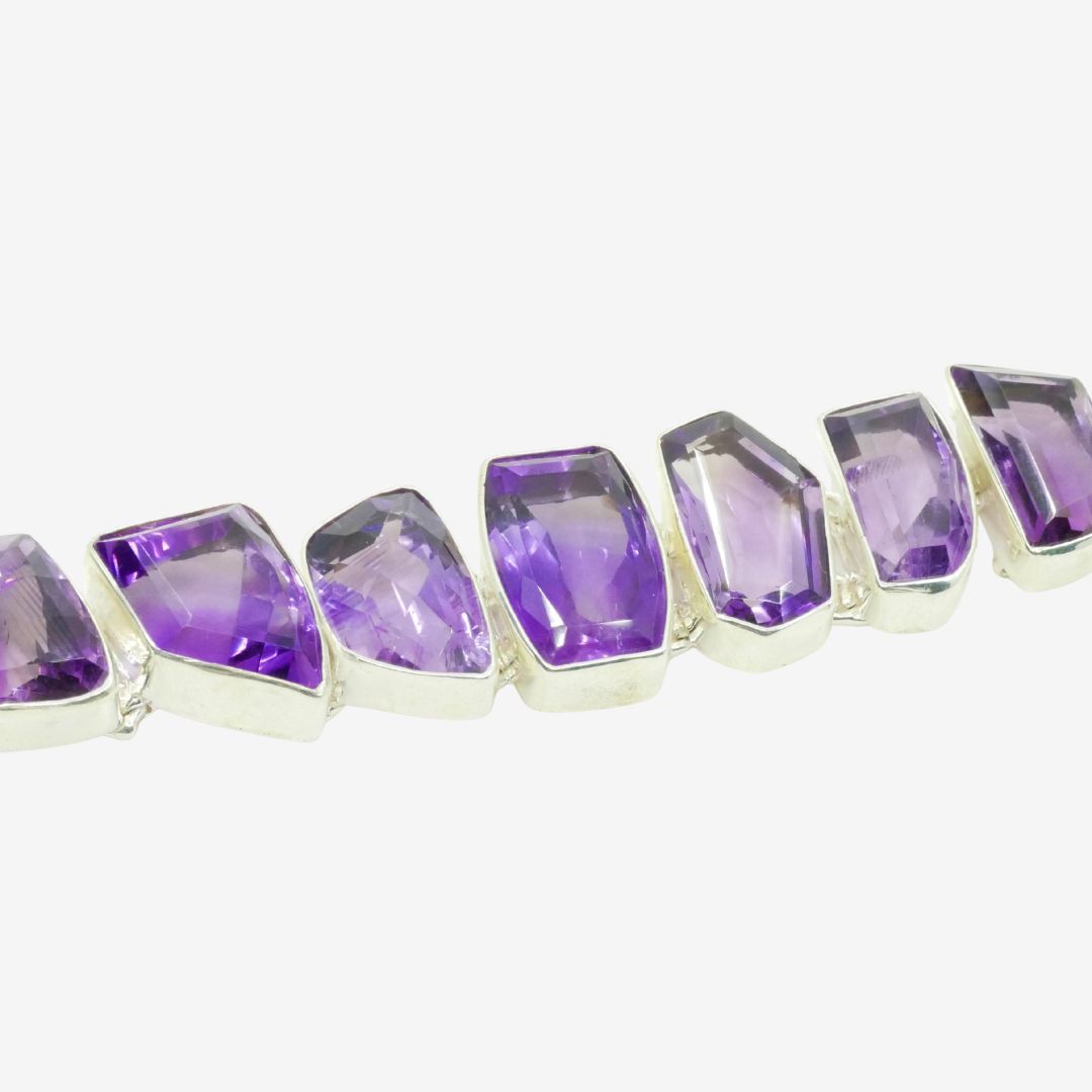 Amethyst Armband Silber