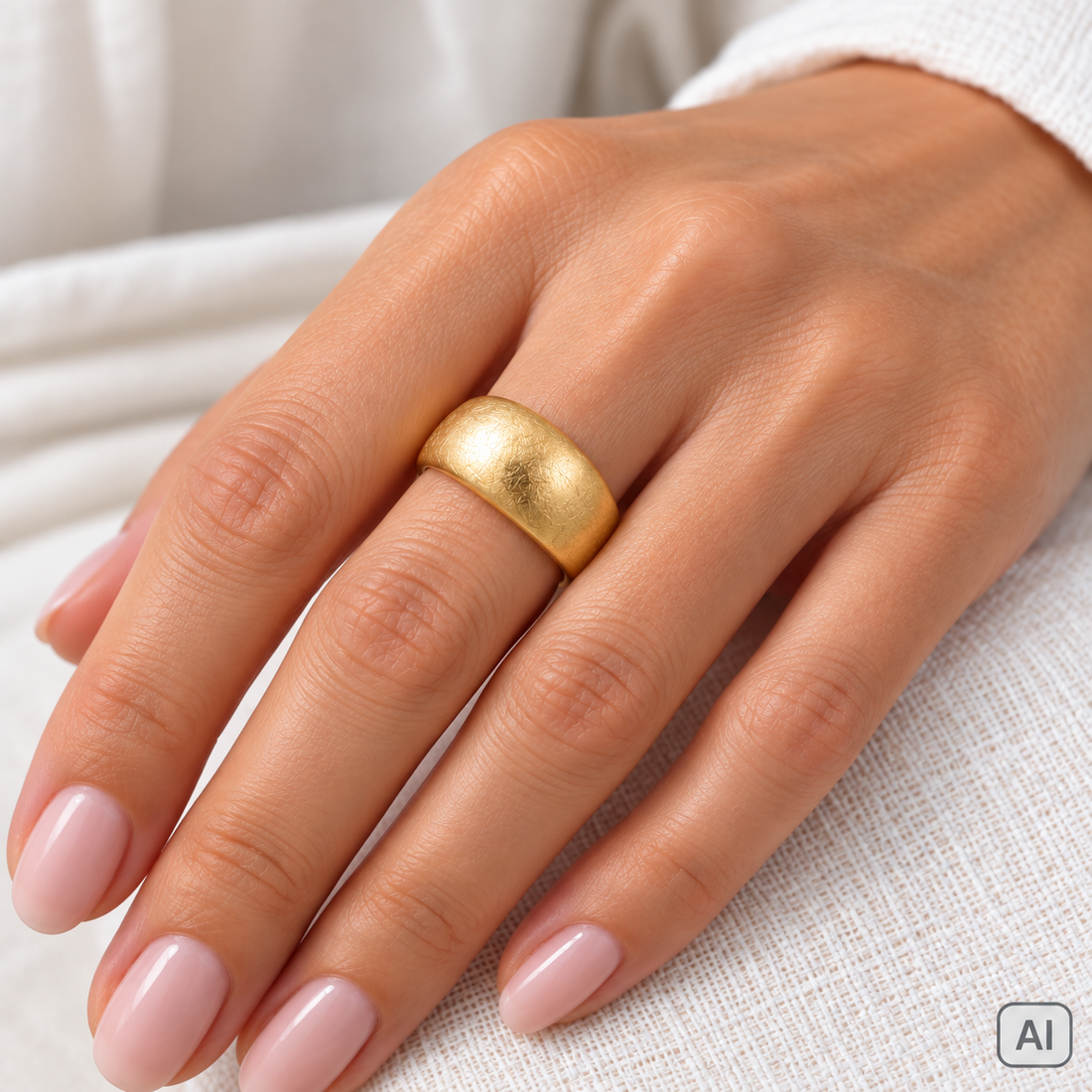 goldener Bandring