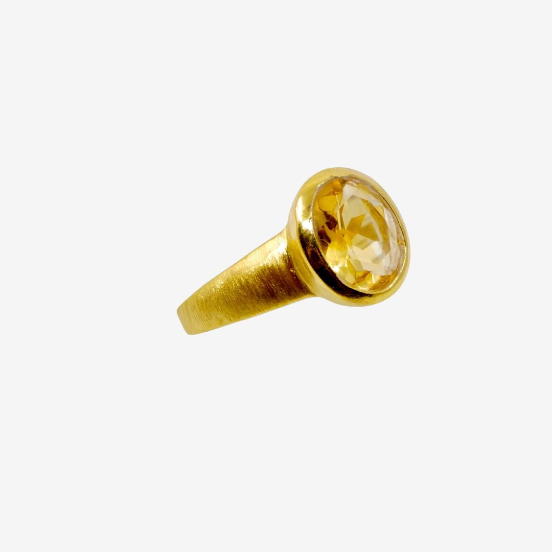 Citrin Ring oval