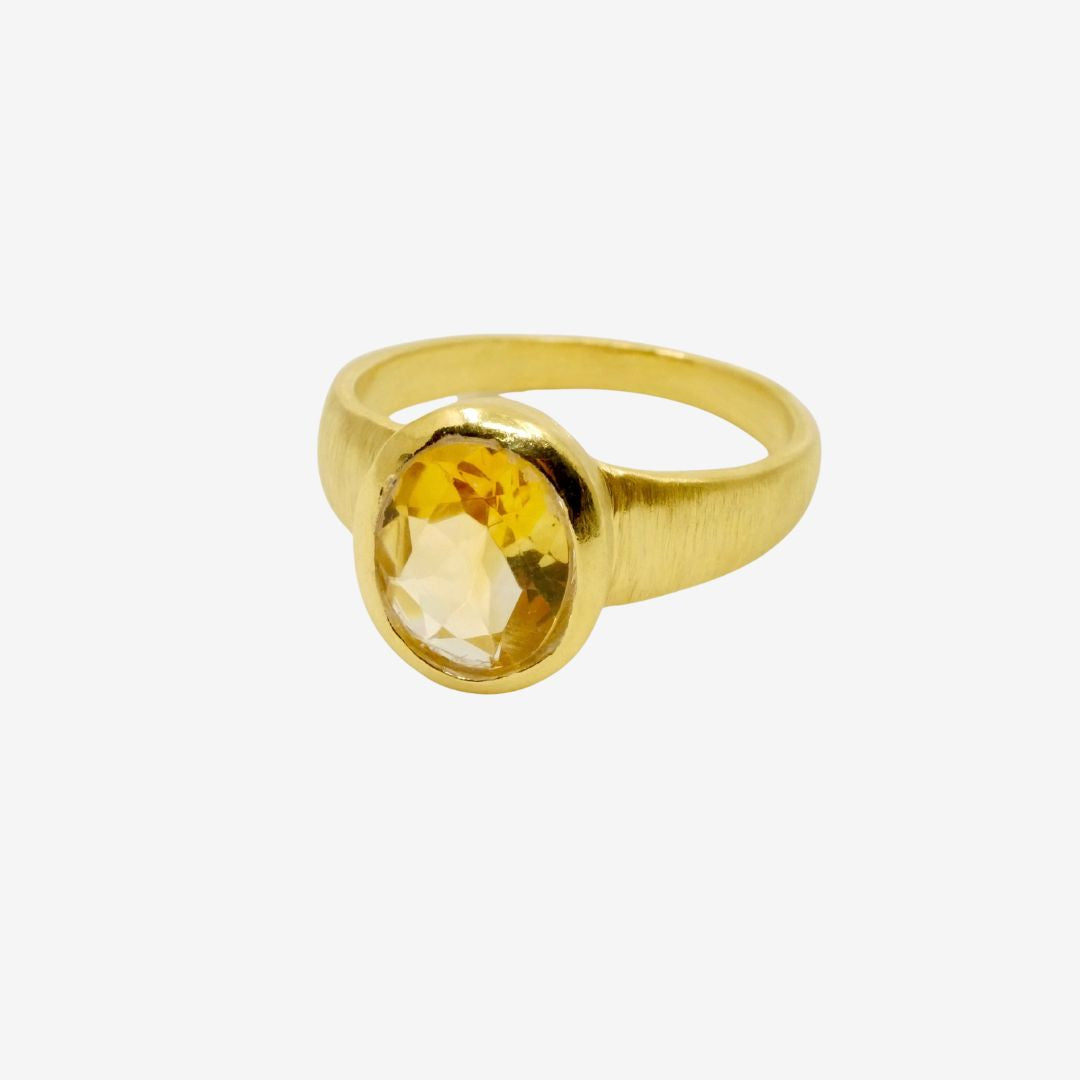 Citrin Ring oval