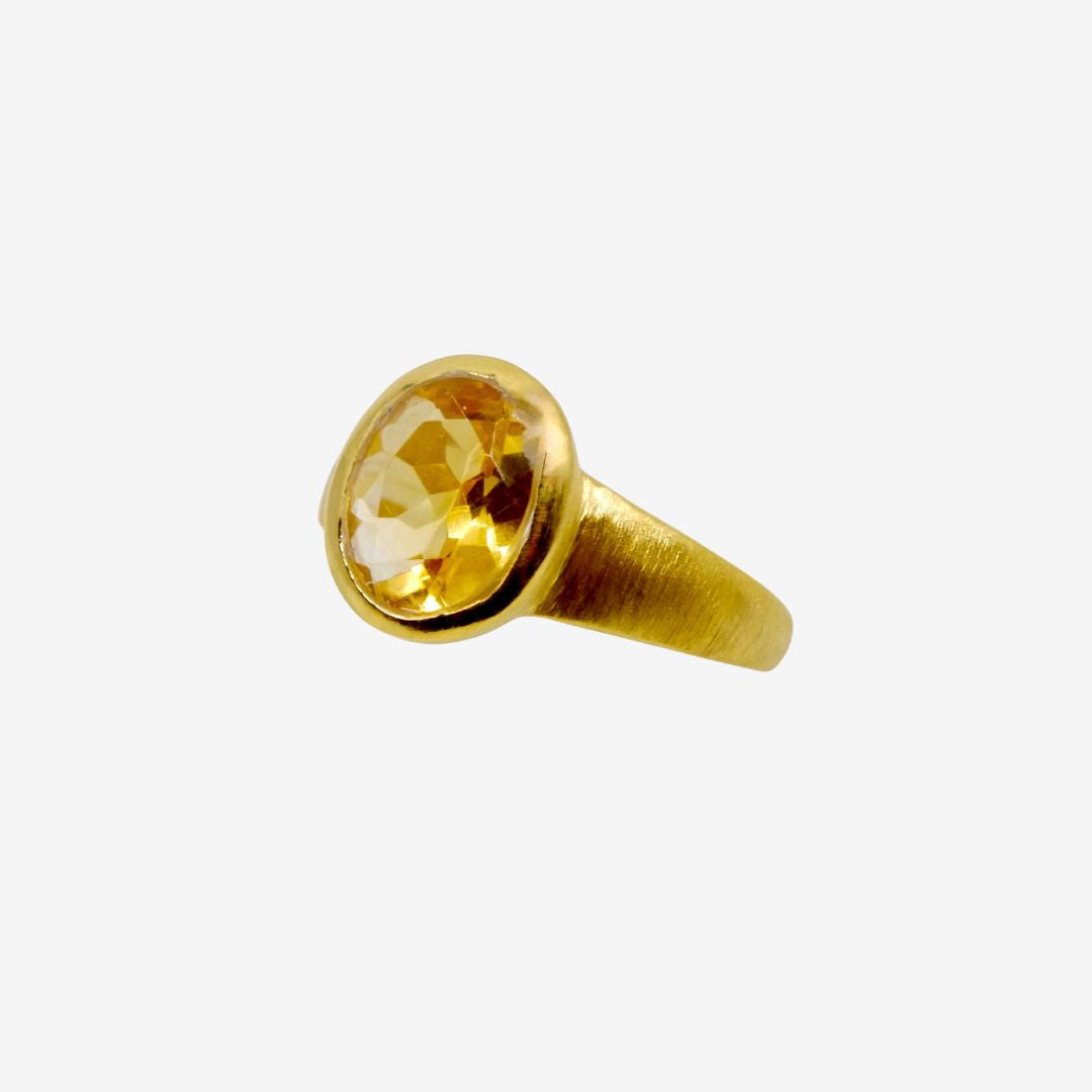 Citrin Ring oval