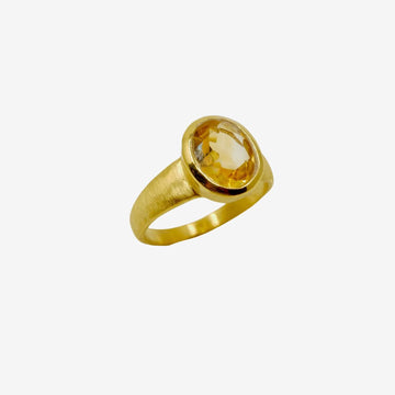 Citrin Ring oval