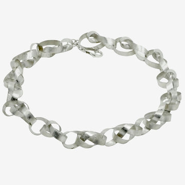 Großes Silber Collier