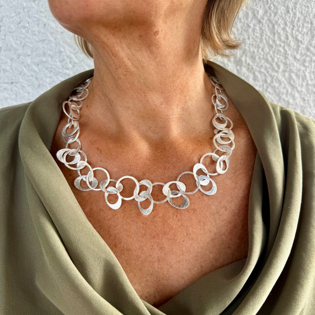 Kette Ösen Silber