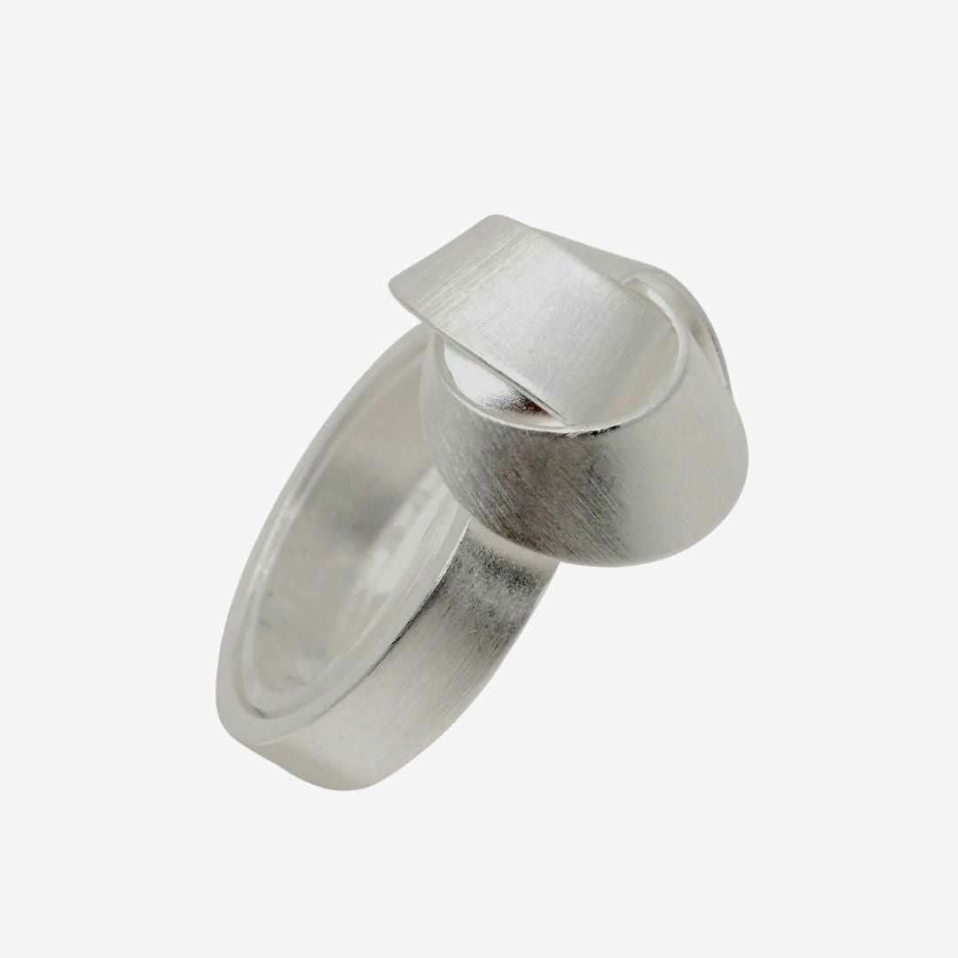 Knoten Ring Silber