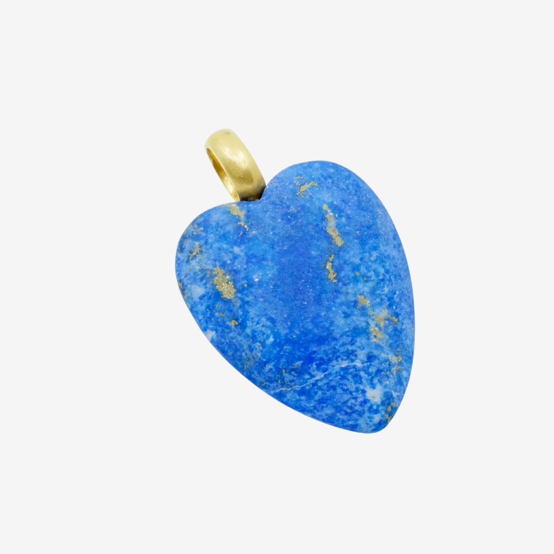 Großes Lapislazuli Herz