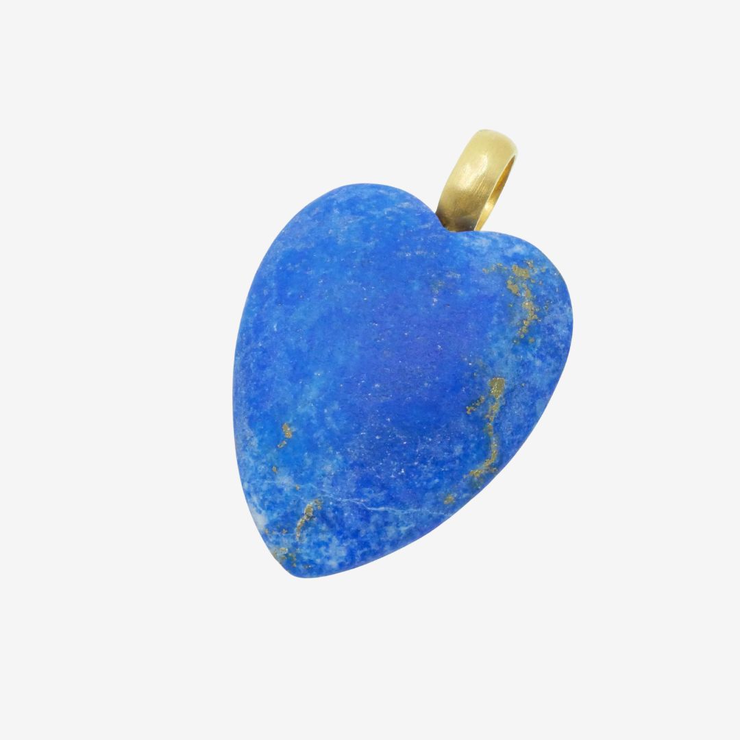 Großes Lapislazuli Herz