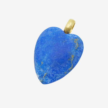Großes Lapislazuli Herz
