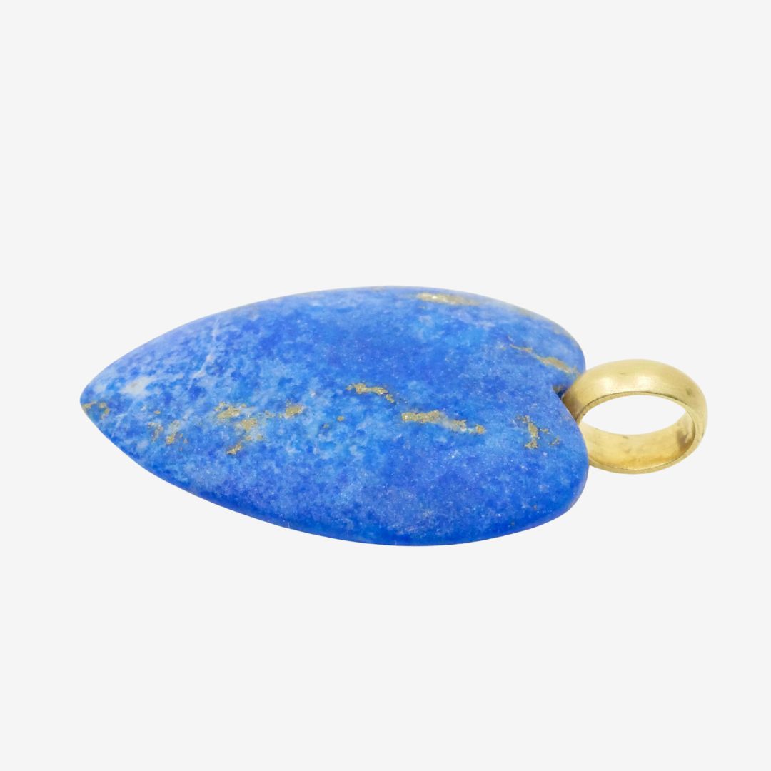 Großes Lapislazuli Herz