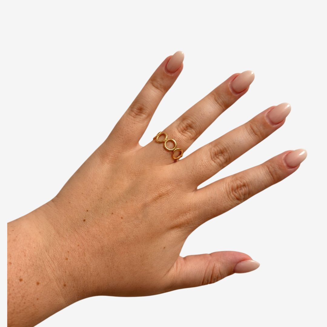 Ösen Ring Gold