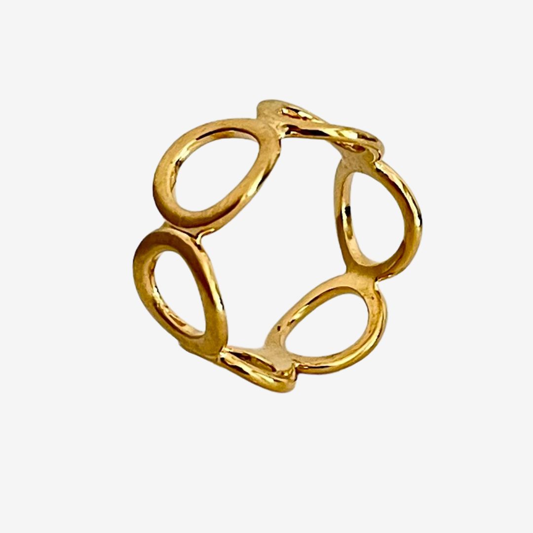 Ösen Ring Gold