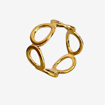 Ösen Ring Gold
