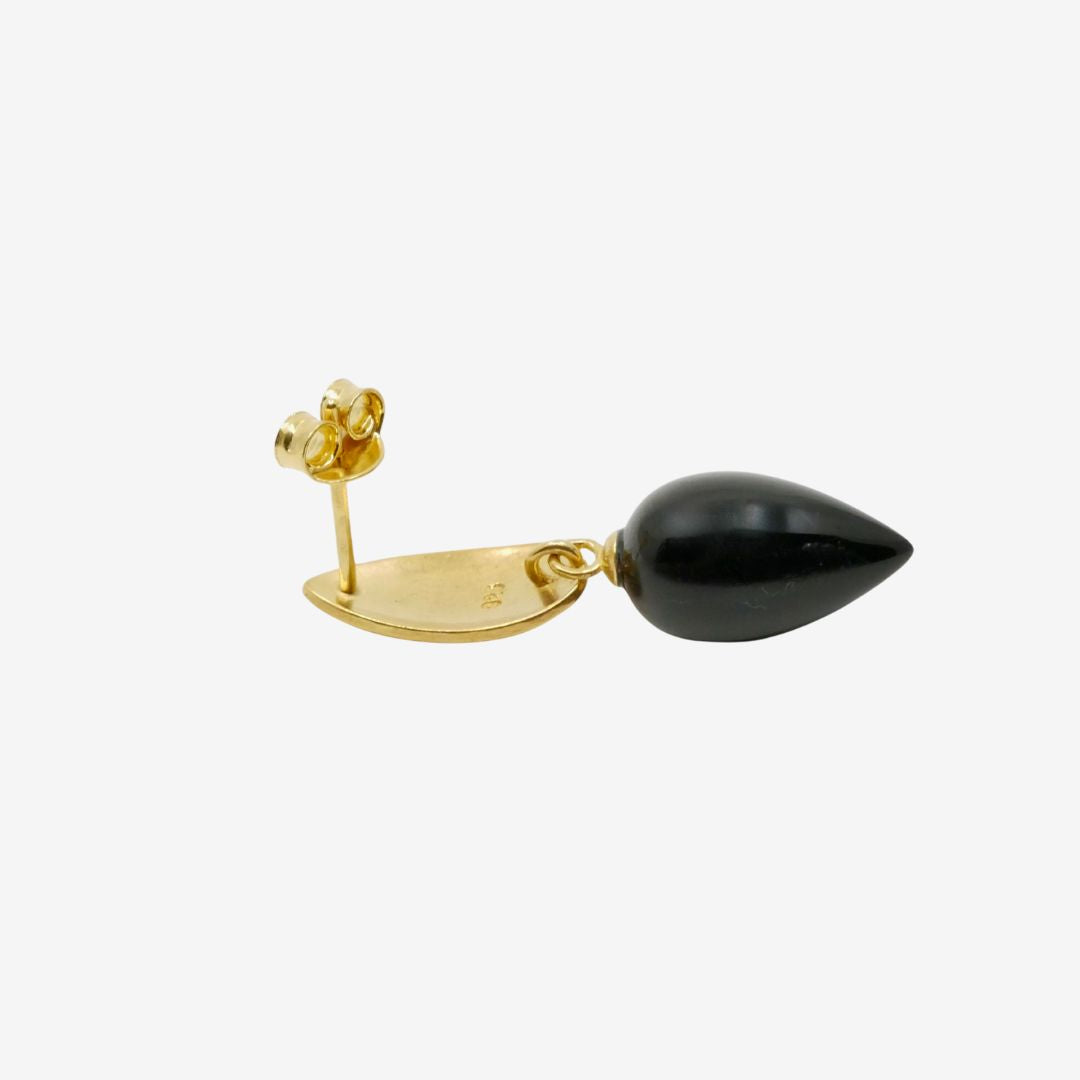 Ohrringe mit schwarzem Onyx