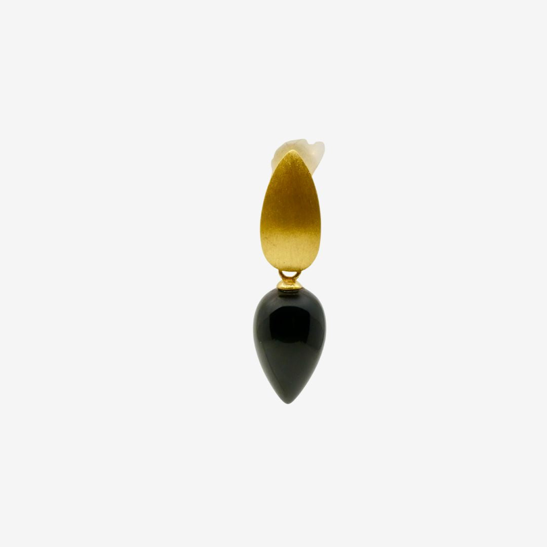 Ohrringe mit schwarzem Onyx