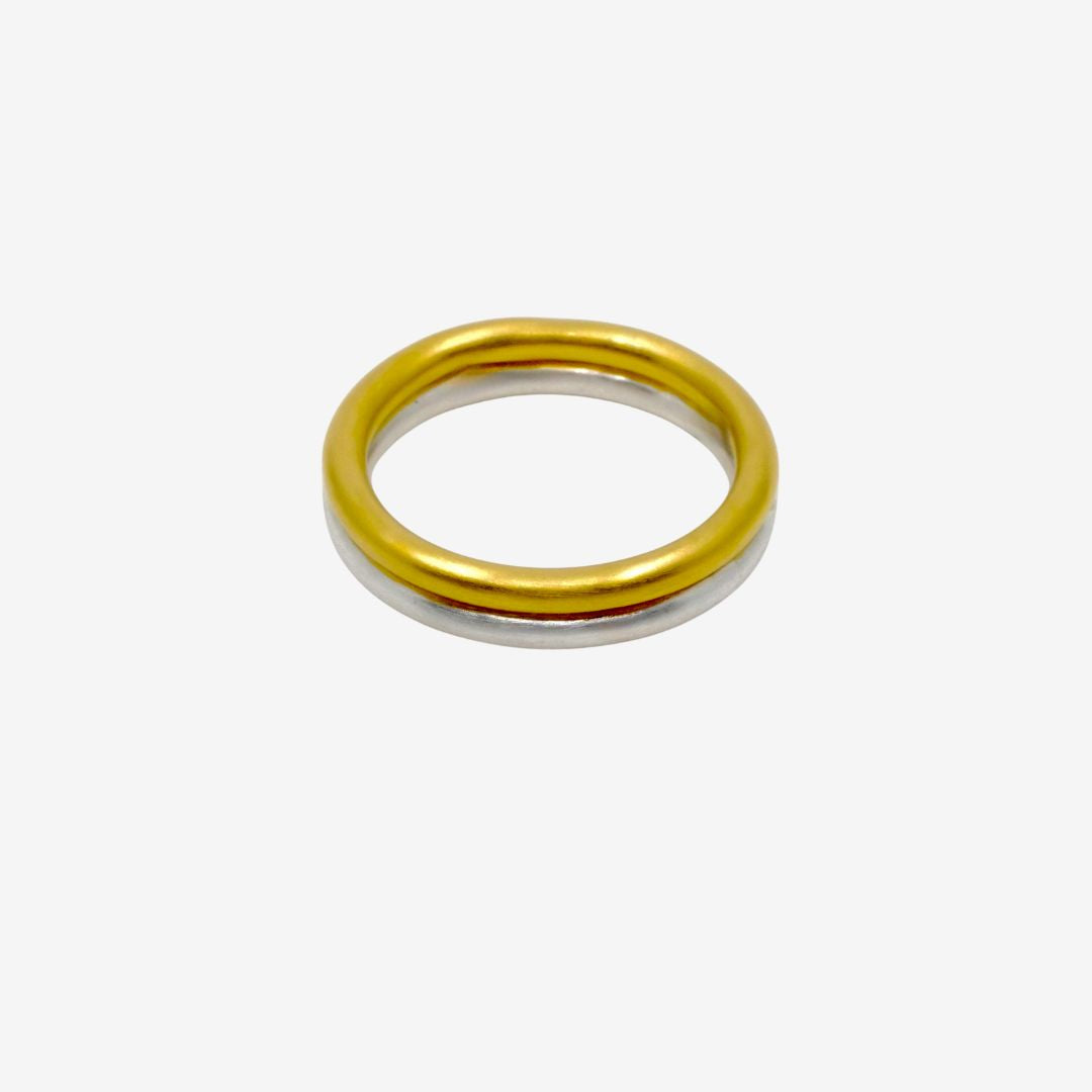 Ring Silber Gold