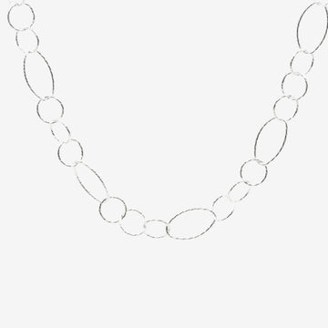 90 cm lange Silber Kette zierlich
