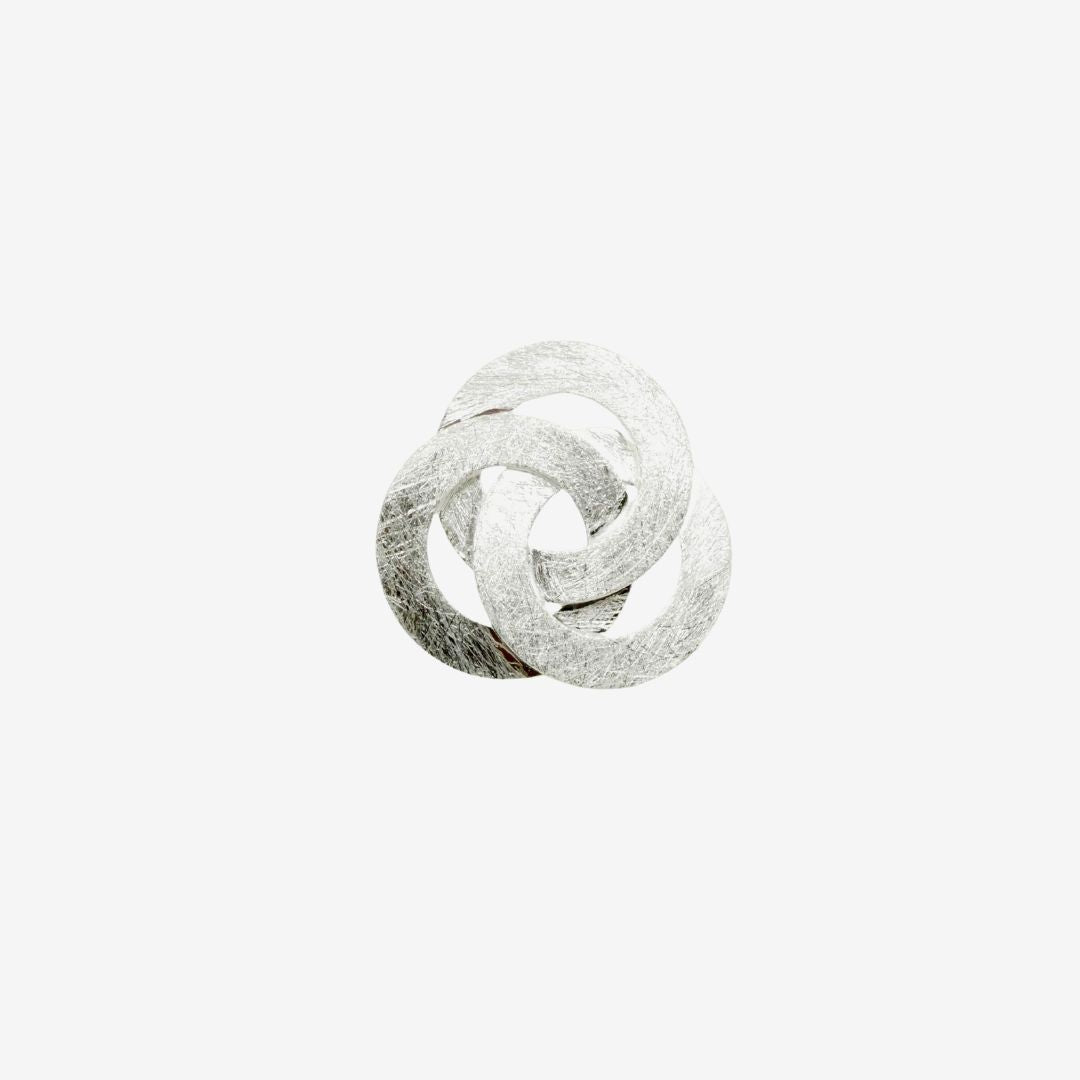 Ohrringe drei Kreise Silber