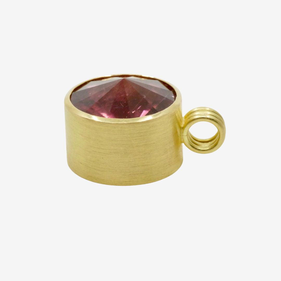 Turmalin Anhänger Pink 750er Gold