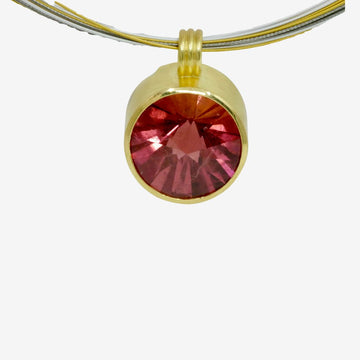 Turmalin Anhänger Pink 750er Gold