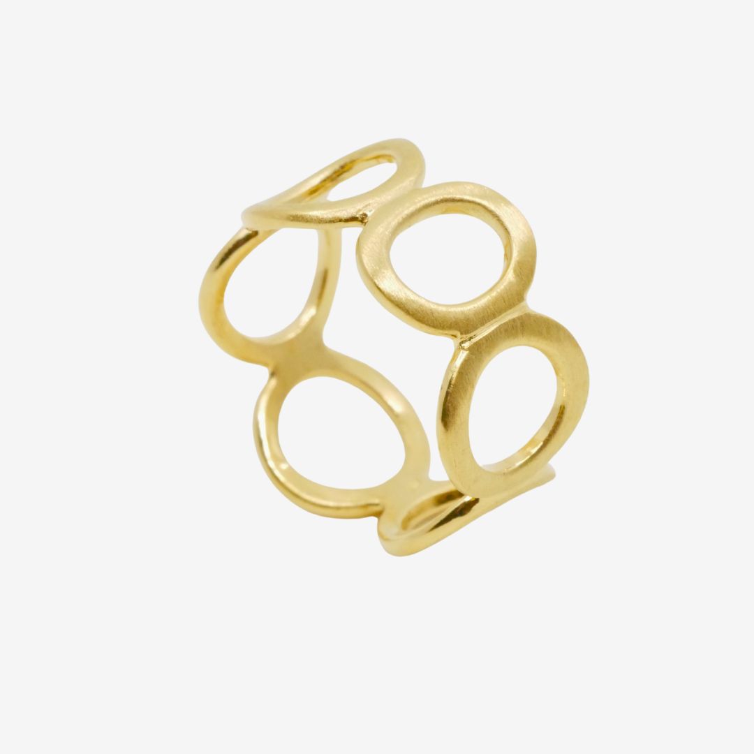 Ösenring Gold