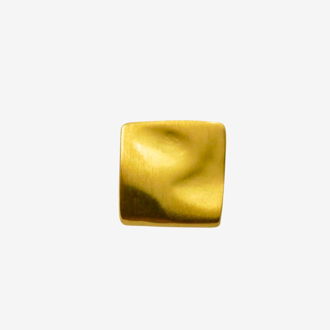 Ohrstecker Eckig Gold