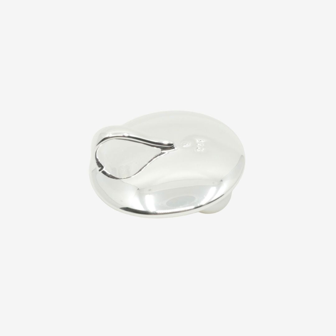 Anhänger Perle Rund Silber