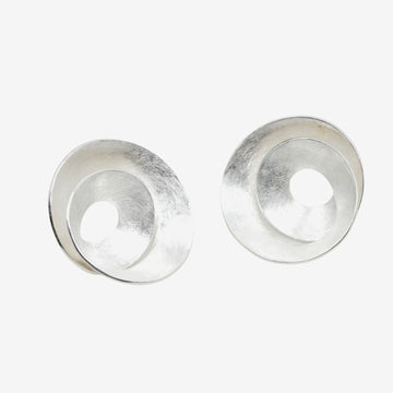 Ohrstecker Schnecke Silber